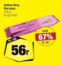 Calle Anthon Berg Marcipan tilbud