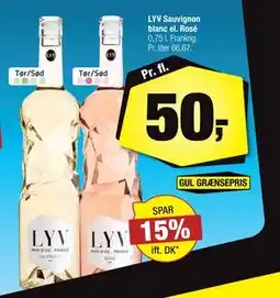 Calle LYV Sauvignon blanc el. Rosé tilbud