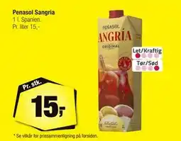 Calle Penasol Sangria tilbud