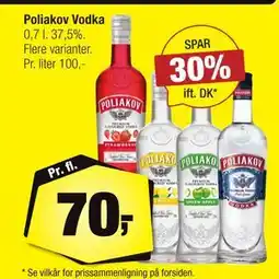Calle Poliakov Vodka tilbud