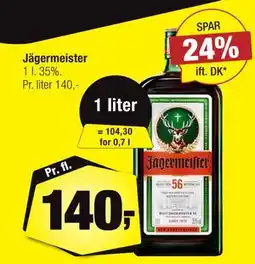 Calle Jägermeister tilbud