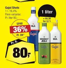 Calle Gajol Shots tilbud