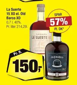 Calle La Suerte 15 XO el. Old Barco XO tilbud