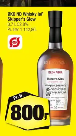 Calle ØKO ND Whisky IoF Skipper’s Glow tilbud
