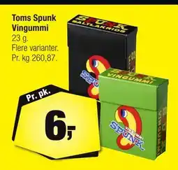 Calle Toms Spunk Vingummi tilbud