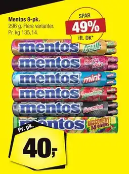 Calle Mentos 8-pk tilbud