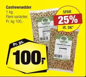 Calle Cashewnødder tilbud