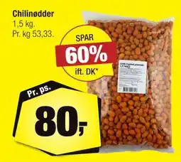 Calle Chilinødder tilbud