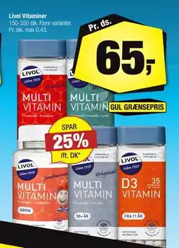 Calle Livol Vitaminer tilbud