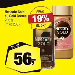 Calle Nescafe Gold el. Gold Crema tilbud