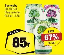 Calle Somersby tilbud