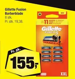 Calle Gillette Fusion Barberblade tilbud