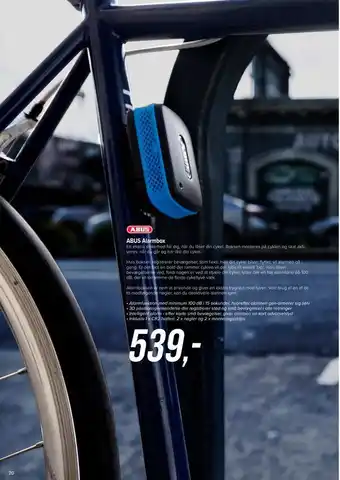 Cykelstyrken ABUS Alarmbox 3D détection tilbud
