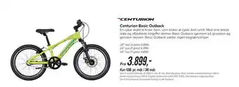 Cykelstyrken Centurion Basic Outback drengecykel tilbud