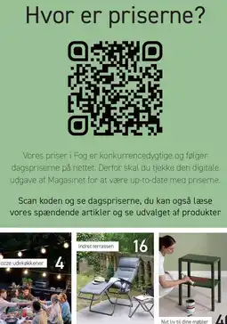 Johannes Fog Hvor er priserne? tilbud