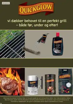 Johannes Fog QuickGlow vi dækker behovet til en perfekt grill - både før, under og efter! tilbud