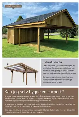 Johannes Fog Kan jeg selv bygge en carport? tilbud