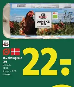 Coop 365 365 økologiske æg tilbud