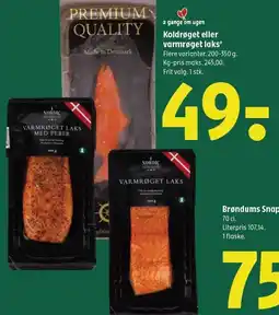 Coop 365 Koldrøget eller varmrøget laks tilbud