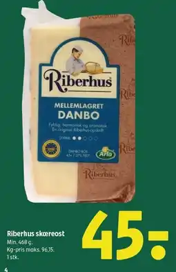 Coop 365 Riberhus skæreost tilbud