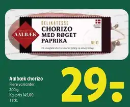 Aalbæk chorizo