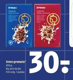 Irma granola