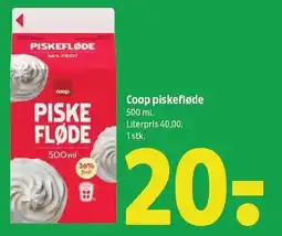 Coop 365 Coop piskefløde tilbud