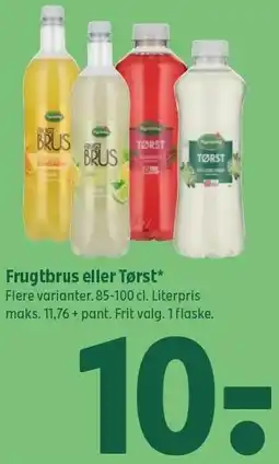 Frugtbrus eller Tørst