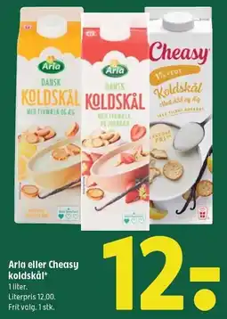 Coop 365 Arla eller Cheasy koldksål tilbud