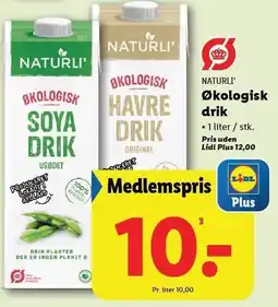 Lidl Økologisk drik tilbud