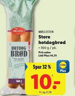 Lidl Store hotdogbrød tilbud