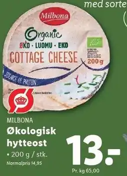 Lidl Økologisk hytteost tilbud