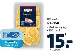 Lidl ITALIAMO Ravioli tilbud