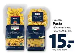 Lidl ITALIAMO Pasta tilbud