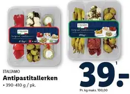 Lidl ITALIAMO Antipastitallerken tilbud