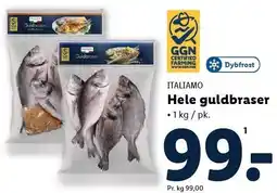 Lidl ITALIAMO Hele guldbraser tilbud