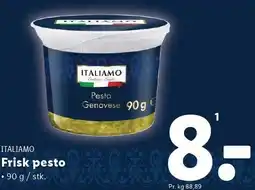 Lidl ITALIAMO Frisk pesto tilbud
