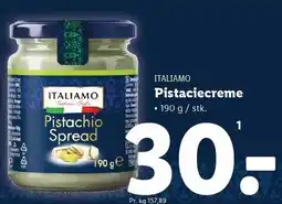 Lidl ITALIAMO Pistaciecreme tilbud