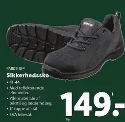 Lidl PARKSIDE Sikkerhedssko tilbud