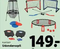 Lidl PLAYTIVE Udendørsspil tilbud