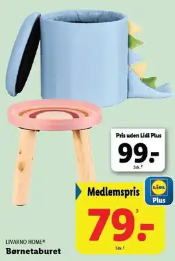 Lidl LIVARNO HOME Børnetaburet tilbud