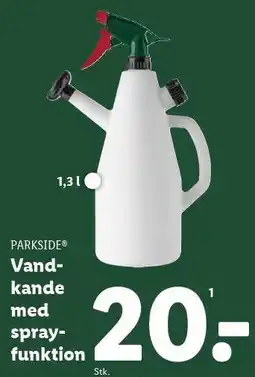 Lidl PARKSIDE Vandkande med sprayfunktion tilbud