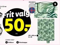 Lidl Picnictæppe tilbud