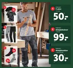 Lidl Arbejdssokker tilbud