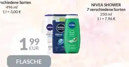 NIVEA SHOWER 7 verschiedene Sorten