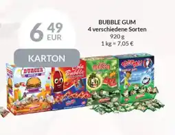 BUBBLE GUM 4 verschiedene Sorten
