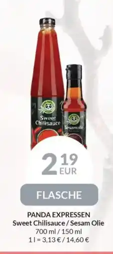 PANDA EXPRESSEN Sweet Chilisauce/Sesam Olie