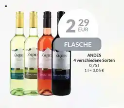 Nielsen's Discount ANDES 4 verschiedene Sorten tilbud