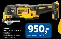 Davidsen DEWALT MULTICUTTER 18 V tilbud