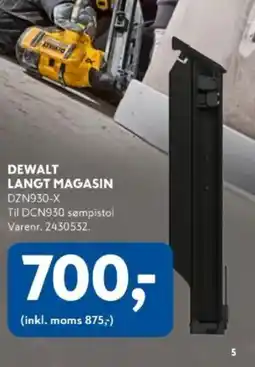 Davidsen DEWALT LANGT MAGASIN DZN930-X tilbud